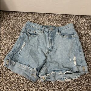 Wild Fable Super High Rise Rolled Cuff shorts